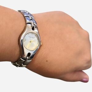 Nine West Silver and Gold Tone Watch